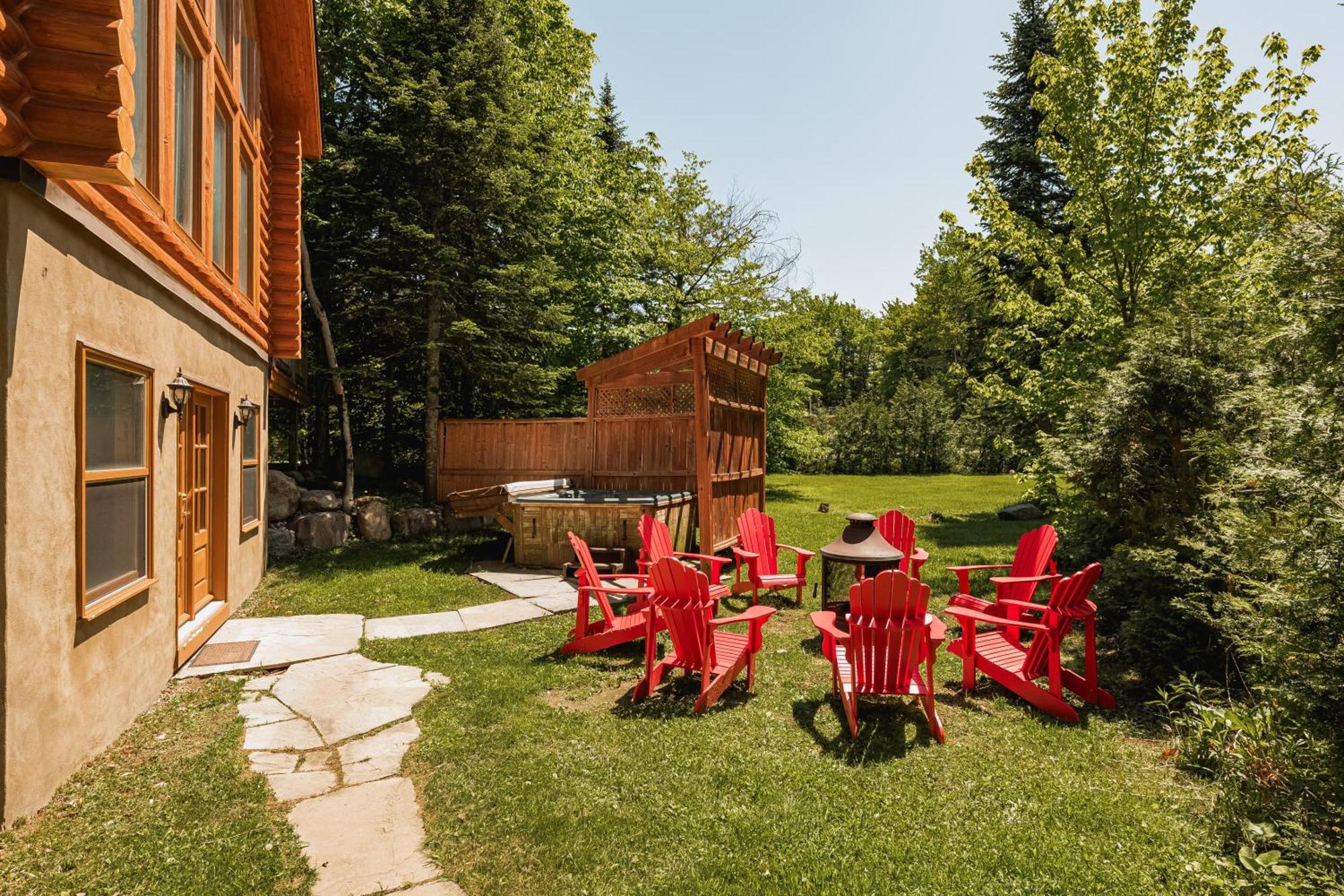 Fiddler Lake Resort Chalet 4 Cerf Mille-Isles Экстерьер фото